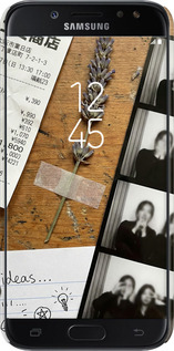 3D пластиковий матовий чехол Aesthetic Scrapbook Collage для Samsung Galaxy J5 J530 (2017) - 6773m-795 изображение 