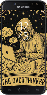 3D пластиковий матовий чехол The Overthinker для Samsung Galaxy J5 J530 (2017) - 6774m-795 изображение 