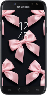 Силиконовый чехол Coquette Ribbons Dark Coquette для Samsung Galaxy J5 J530 (2017) - 6767u-795 изображение 