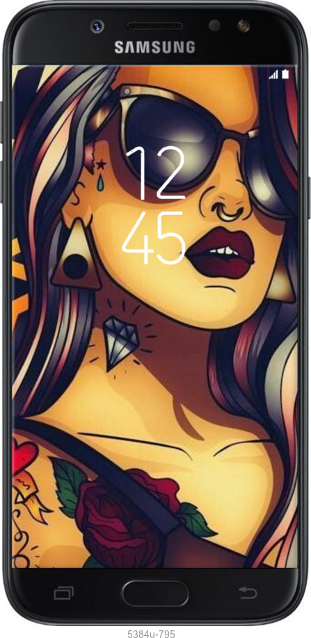 Силиконовый чехол № 5384 для Samsung Galaxy J5 J530 (2017) - 5384u-795 изображение 