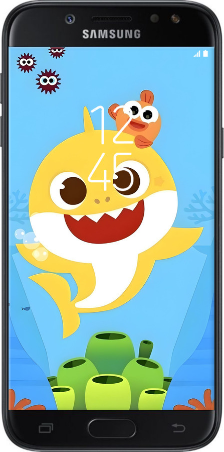 2D пластиковый чехол Бейби Шарк для Samsung Galaxy J5 J530 (2017) - 6303t-795 изображение 