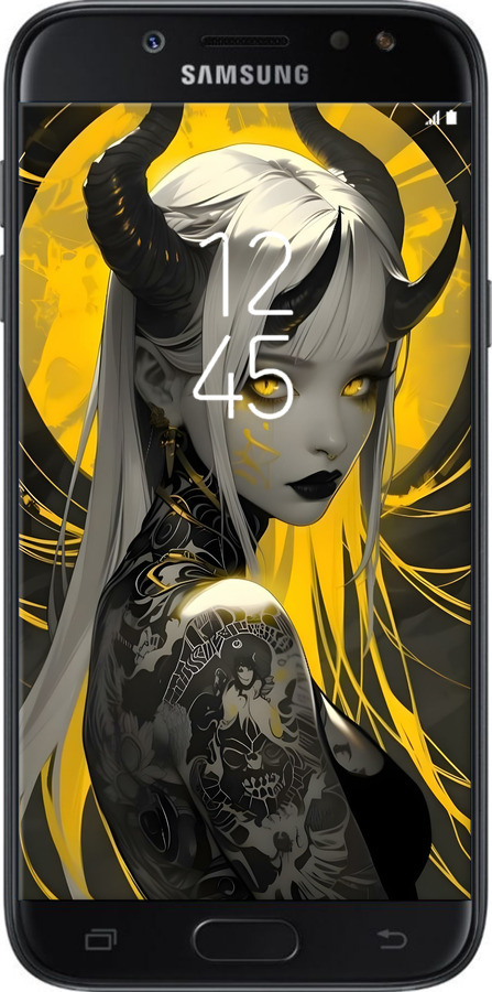 2D пластиковый чехол Аниме демон 2 для Samsung Galaxy J5 J530 (2017) - 6309t-795 изображение 