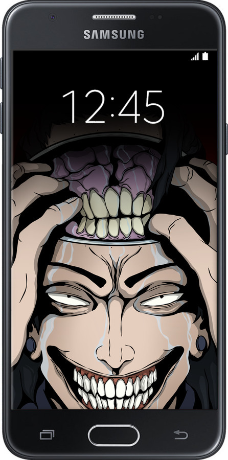 Силиконовый чехол Магическая Битва Kenjaku для Samsung Galaxy J5 Prime - 6151u-465 изображение 