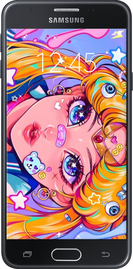 2D пластиковий чехол Сейлор Мун 4 для Samsung Galaxy J5 Prime - 6353t-465 изображение 