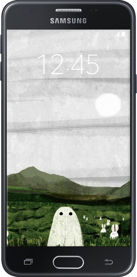 2D пластиковый чехол Привидение для Samsung Galaxy J5 Prime - 6492t-465 изображение 