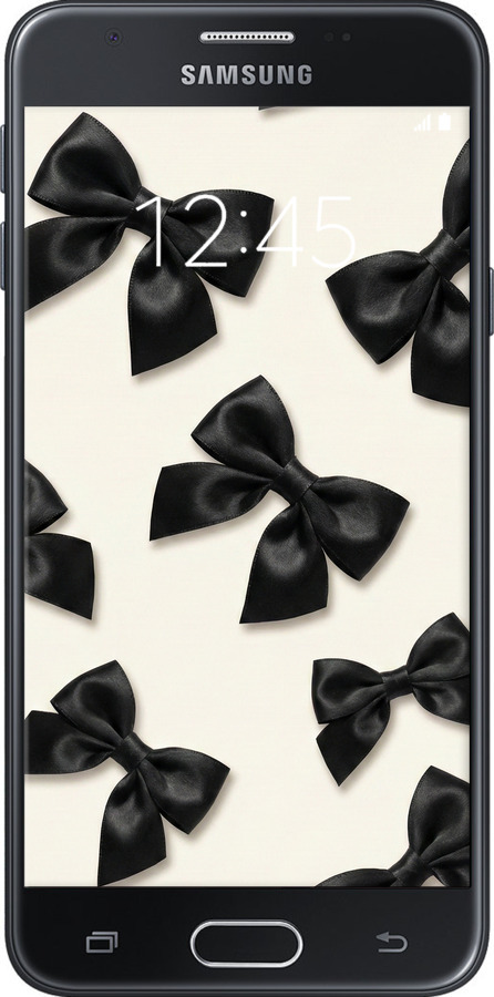 Силиконовый чехол Dark Coquette для Samsung Galaxy J5 Prime - 6765u-465 изображение 