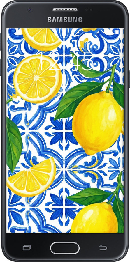 2D пластиковый чехол Grocery Girl Italian Summer для Samsung Galaxy J5 Prime - 6766t-465 изображение 