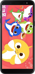 TPU чехол Бейби Шаркс для Samsung Galaxy J6 2018 - 6305b-1486 изображение 