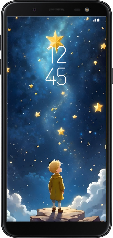 TPU чехол Маленький принц для Samsung Galaxy J6 2018 - 6326b-1486 изображение 