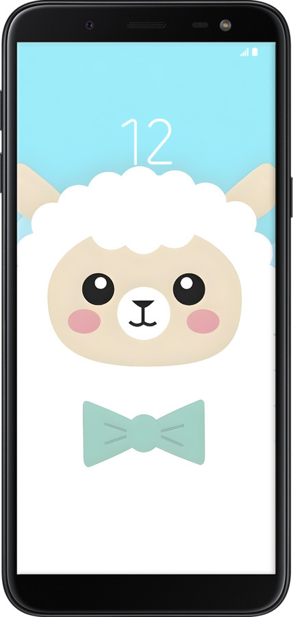 TPU чехол Милий баранчик для Samsung Galaxy J6 2018 - 6355b-1486 изображение 