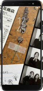 3D пластиковый матовый чехол Aesthetic Scrapbook Collage для Samsung Galaxy J6 2018 - 6773m-1486 изображение 