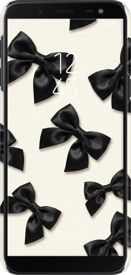 3D пластиковый матовый чехол Dark Coquette для Samsung Galaxy J6 2018 - 6765m-1486 изображение 