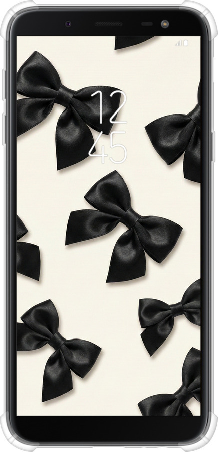 Силіконовий протиударний с посиленими кутами чехол Dark Coquette для Samsung Galaxy J6 2018 - 6765sp-1486 изображение 