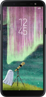 2D пластиковый чехол Привидение и звезды для Samsung Galaxy J6 2018 - 6443t-1486 изображение 