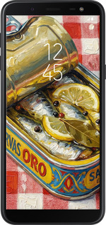 2D пластиковый чехол Vintage Sardine Tin Phone для Samsung Galaxy J6 2018 - 6772t-1486 изображение 