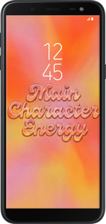 2D пластиковый чехол Aura Gradient Main Character Energy Aesthetic Y2K для Samsung Galaxy J6 2018 - 6783t-1486 изображение 