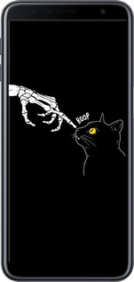 TPU чехол Кошка для Samsung Galaxy J6 Plus 2018 - 6505b-1586 изображение 