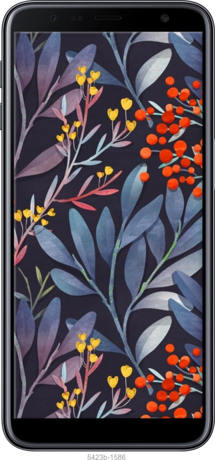TPU чехол № 5423 для Samsung Galaxy J6 Plus 2018 - 5423b-1586 изображение 