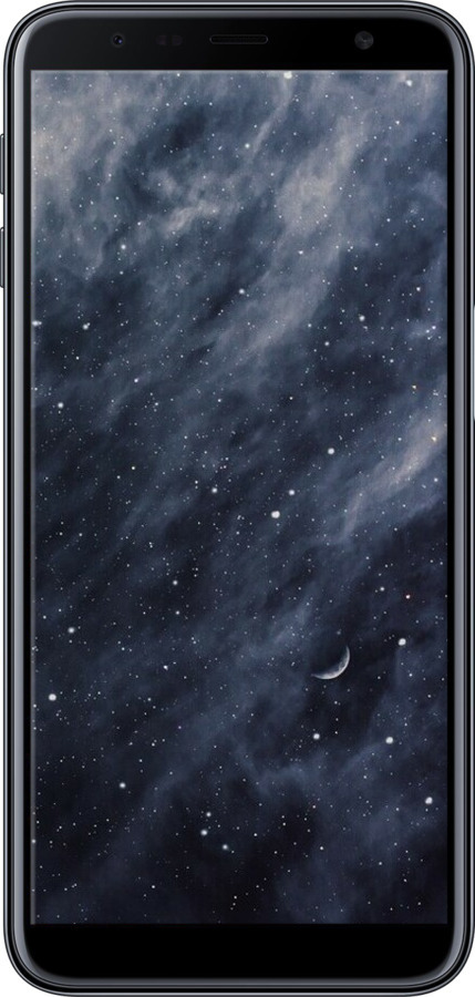 TPU чехол Сині хмари, Синій місяць для Samsung Galaxy J6 Plus 2018 - 6398b-1586 изображение 