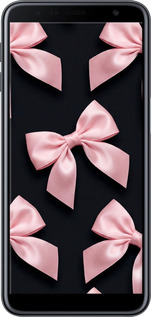 2D пластиковий чехол Coquette Ribbons Dark Coquette для Samsung Galaxy J6 Plus 2018 - 6767t-1586 изображение 