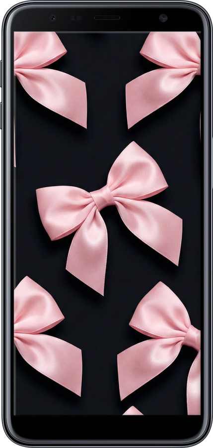 2D пластиковий чехол Coquette Ribbons Dark Coquette для Samsung Galaxy J6 Plus 2018 - 6767t-1586 изображение 