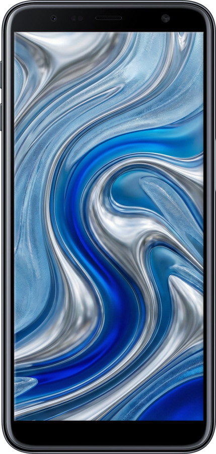 Силиконовый чехол Liquid Chrome для Samsung Galaxy J6 Plus 2018 - 6781u-1586 изображение 
