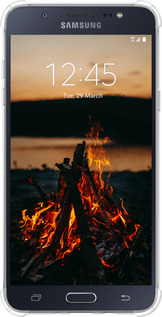 Силіконовий протиударний с посиленими кутами чехол Вогонь для Samsung Galaxy J7 (2016) J710F - 6021sp-263 изображение 