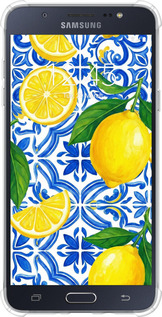 Силіконовий протиударний с посиленими кутами чехол Grocery Girl Italian Summer для Samsung Galaxy J7 (2016) J710F - 6766sp-263 изображение 