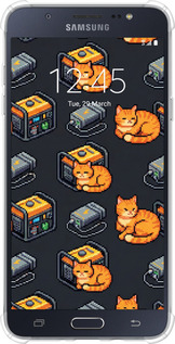 Силикон с усиленными углами чехол Autonomous Zone для Samsung Galaxy J7 (2016) J710F - 6771sp-263 изображение 