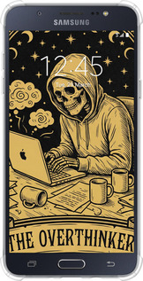 Силикон с усиленными углами чехол The Overthinker для Samsung Galaxy J7 (2016) J710F - 6774sp-263 изображение 