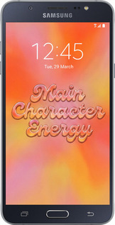 Силиконовый чехол Aura Gradient Main Character Energy Aesthetic Y2K для Samsung Galaxy J7 (2016) J710F - 6783u-263 изображение 