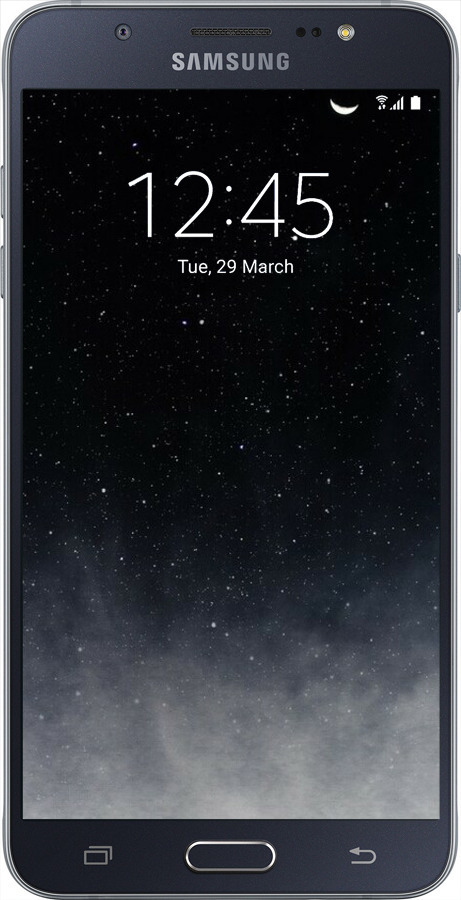 Силиконовый чехол Сині хмари, Синій місяць для Samsung Galaxy J7 (2016) J710F - 6396u-263 изображение 