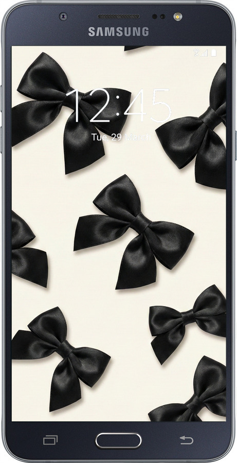 Силіконовий чехол Dark Coquette для Samsung Galaxy J7 (2016) J710F - 6765u-263 изображение 