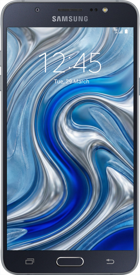 Силиконовый чехол Liquid Chrome для Samsung Galaxy J7 (2016) J710F - 6781u-263 изображение 