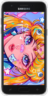 Силикон с усиленными углами чехол Сейлор Мун 4 для Samsung Galaxy J7 2018 - 6353sp-1502 изображение 