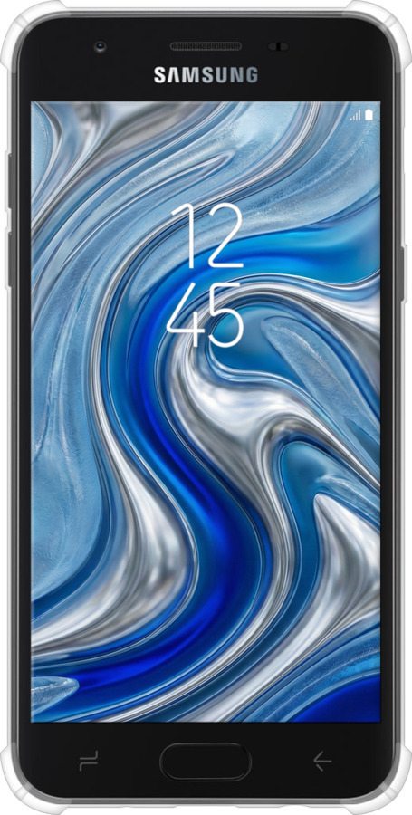 Силикон с усиленными углами чехол Liquid Chrome для Samsung Galaxy J7 2018 - 6781sp-1502 изображение 