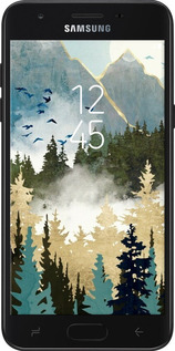 Силиконовый чехол С изображением лесного пейзажа для Samsung Galaxy J7 2018 - 6548u-1502 изображение 
