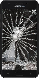 Силиконовый чехол Glass для Samsung Galaxy J7 2018 - 6608u-1502 изображение 