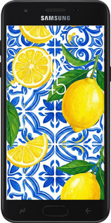 Силиконовый чехол Grocery Girl Italian Summer для Samsung Galaxy J7 2018 - 6766u-1502 изображение 