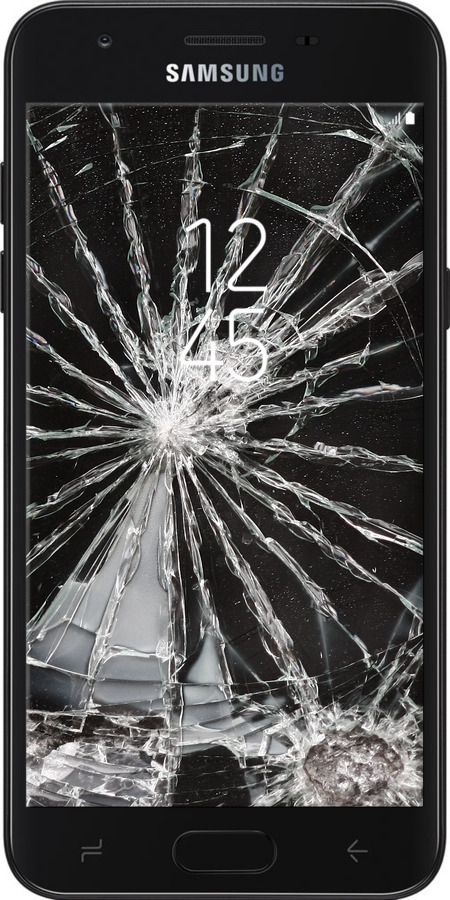 Силиконовый чехол Glass для Samsung Galaxy J7 2018 - 6608u-1502 изображение 