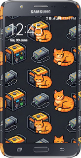 3D пластиковий матовий чехол Autonomous Zone для Samsung Galaxy J7 J700H - 6771m-101 изображение 