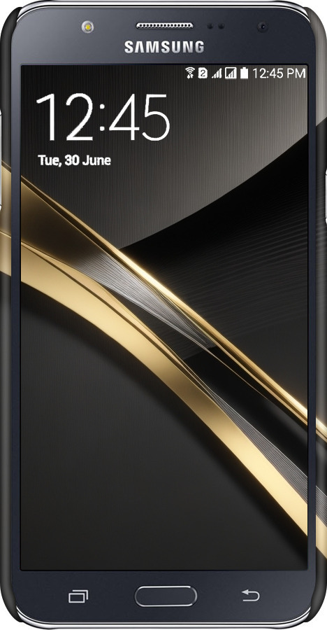3D пластиковый матовый чехол Динамика для Samsung Galaxy J7 J700H - 5836m-101 изображение 