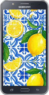 2D пластиковый чехол Grocery Girl Italian Summer для Samsung Galaxy J7 J700H - 6766t-101 изображение 