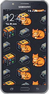 2D пластиковый чехол Autonomous Zone для Samsung Galaxy J7 J700H - 6771t-101 изображение 