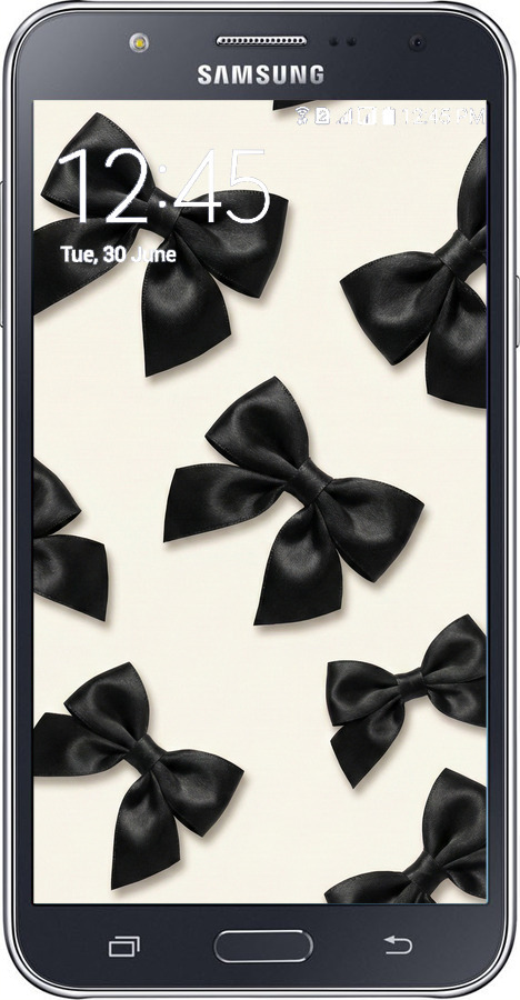 Силиконовый чехол Dark Coquette для Samsung Galaxy J7 J700H - 6765u-101 изображение 