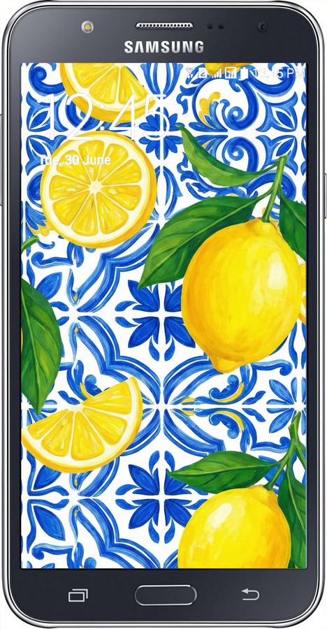 2D пластиковый чехол Grocery Girl Italian Summer для Samsung Galaxy J7 J700H - 6766t-101 изображение 