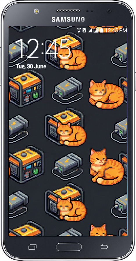 2D пластиковый чехол Autonomous Zone для Samsung Galaxy J7 J700H - 6771t-101 изображение 