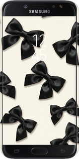 3D пластиковий матовий чехол Dark Coquette для Samsung Galaxy J7 J730 (2017) - 6765m-786 изображение 