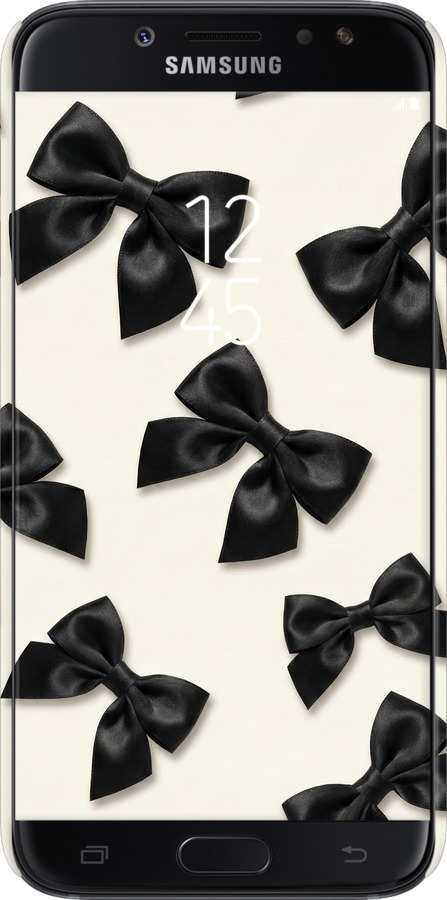 3D пластиковий матовий чехол Dark Coquette для Samsung Galaxy J7 J730 (2017) - 6765m-786 изображение 