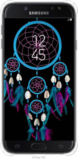 Силикон с усиленными углами чехол Ловец снов для Samsung Galaxy J7 J730 (2017) - 4070sp-786 изображение 